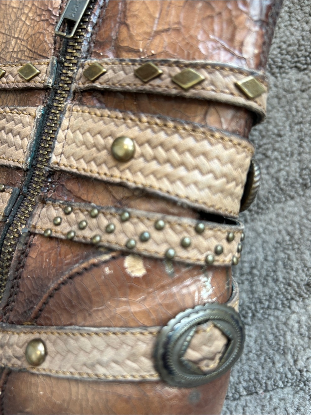 Corral Ankle Boots Festival Cowgirl Size 8 Style 3196 - Picture 9 of 11